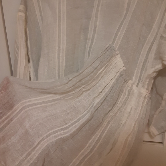 M by Design White Textured Blouse - Picture 6 of 9